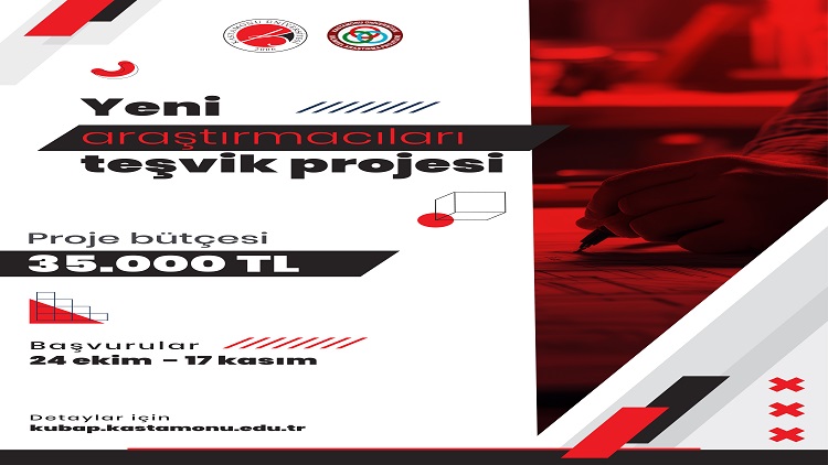 2024/3. Dönem Yeni Araştırmacıları Teşvik Projesi Çağrısı