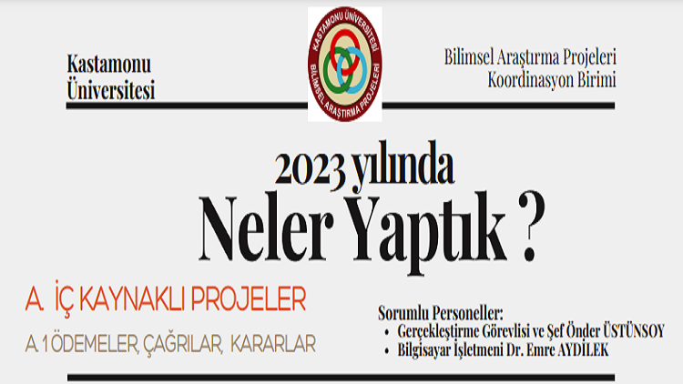 2023 yılı faaliyetlerimiz
