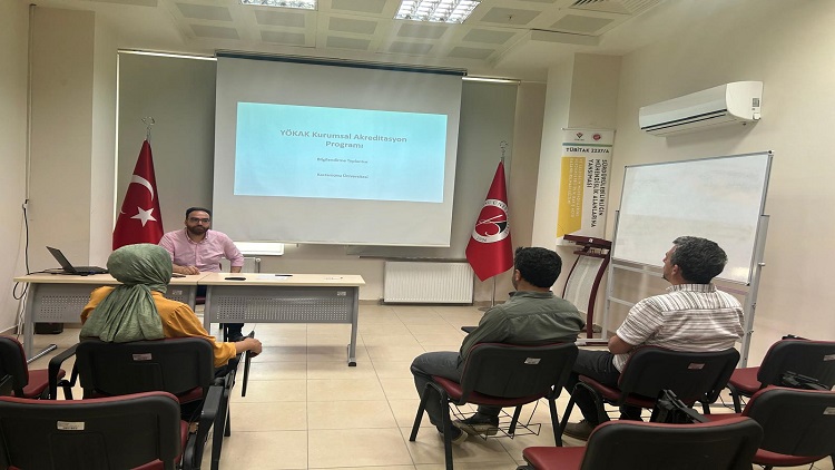 Kurumsal Akreditasyon Programı Bilgilendirme Toplantısı Yapıldı